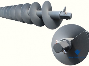 Удлинитель S6, D-500, L-3000, винтовой (RD10...RD25)